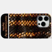 Shed snakeskins creëer natuur kunst Case-Mate iPhone case (Achterkant (horizontaal))