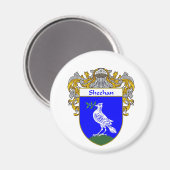 Sheehan Wapenschild (Gemanteld) Magneet (Voorkant / Achterkant)