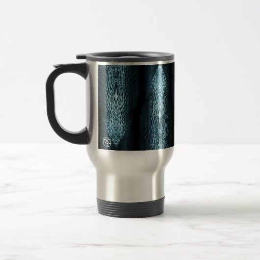 Sheen Glass Abstract Photo Travel Mug Reisbeker (Links)