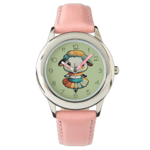 Sheep Ballerina Horloge