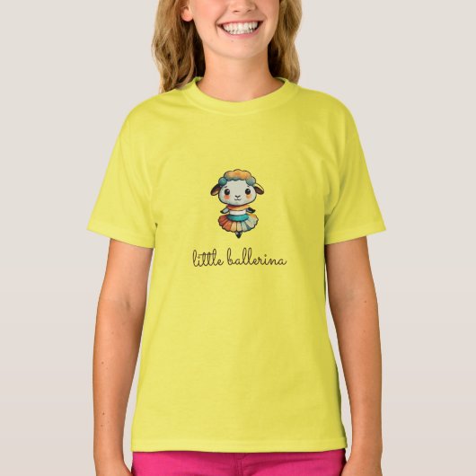 Sheep Ballerina T-shirt (Voorkant)