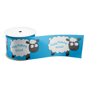 Sheep Birthday Party Cute Cartoon Lint