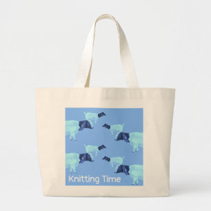 Sheep canvas tas beroemd gemaakt door Jo Afbeeldin