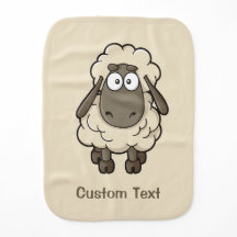 Sheep Cartoon Beige