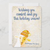 Sheep casquette tricot crochet artisanat carte de (Dos)