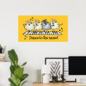 Sheep Chorus Line Print (Thuiskantoor)