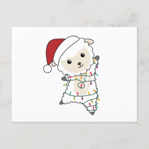 Sheep Christmas Sheep Winter Animals Briefkaart