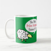 Sheep Design Best Police Sergeant Coffee Mok (Links)