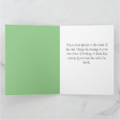 Sheep Design Happy kerstmis met een archivistische Kaart (Binnen)