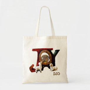 Sheep die naar Baby Jesus Joy kijkt Tote Bag