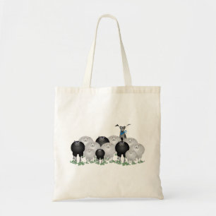 Sheep Dog Canvas tas