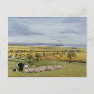 Sheep Farmer Isle of Sheppey Briefkaart