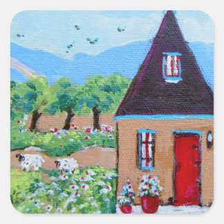 Sheep House stickers