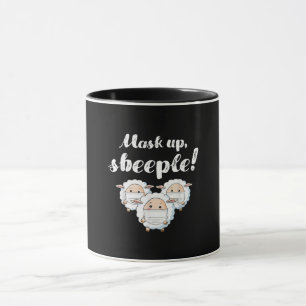Sheep in mask Animal Lovers Perfect Gift Mok