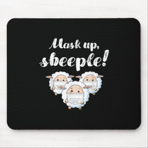 Sheep in mask Animal Lovers Perfect Gift Muismat