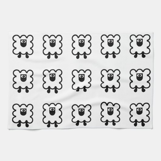 SHEEP-keukenlinnen Theedoek (Horizontaal)