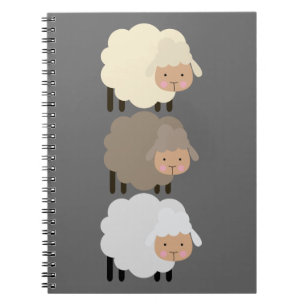 Sheep-laptop Notitieboek
