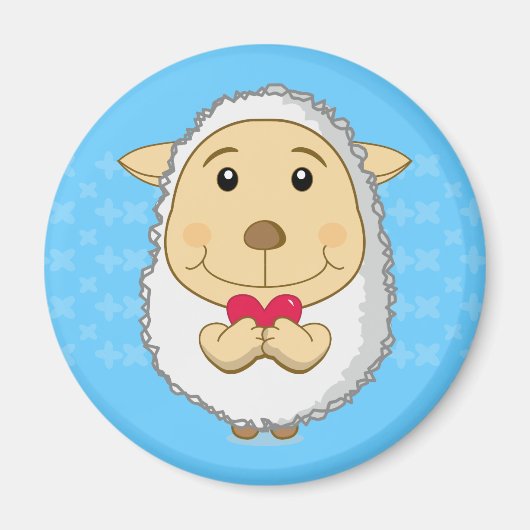 Sheep Magnet Magneet (Voorkant)
