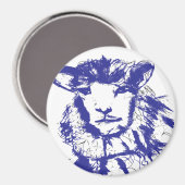 Sheep Magnet Magneet (Voorkant / Achterkant)
