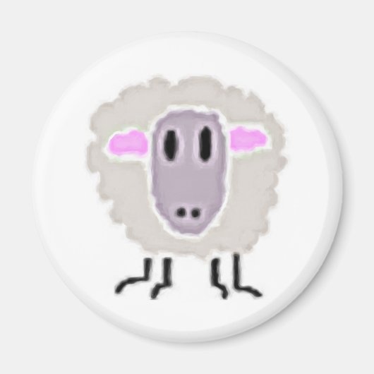 Sheep Magnet Magneet (Voorkant)