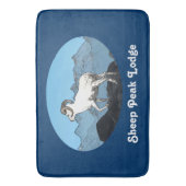 Sheep Peak Lodge Badmat (Voorkant Verticaal)