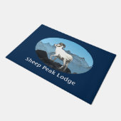 Sheep Peak Lodge Deurmat (Schuin)
