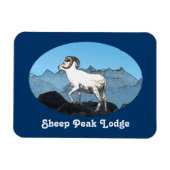 Sheep Peak Lodge Magneet (Horizontaal)