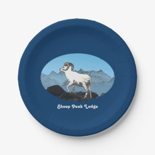 Sheep Peak Lodge Papieren Bordje