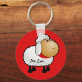 Sheep Pee Ewe Sleutelhanger (Voorkant)