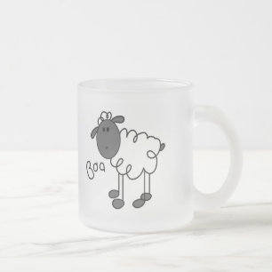 Sheep Says Baa Tshirts en Gifts Matglas Koffiemok