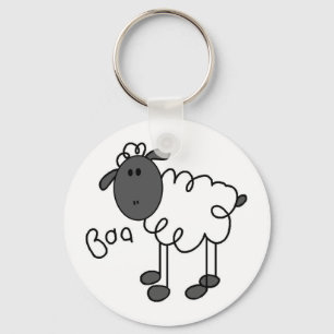 Sheep Says Baa Tshirts en Gifts Sleutelhanger