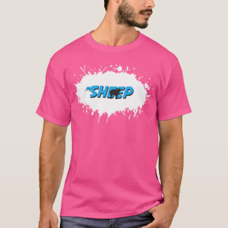 Sheep Splash Dierenvriend T-shirt