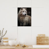 Sheep vs Wolf - Success, Hustle, Gym, Entrepreneur Poster (Keuken)