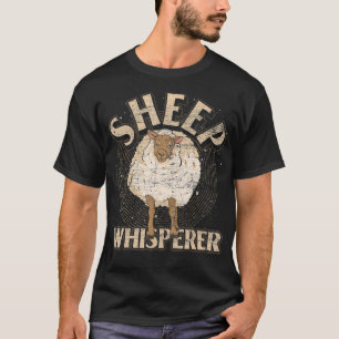Sheep Whisperer Boerderij Dierenvriend Farmer Funn T-shirt