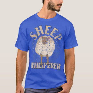 Sheep Whisperer Boerderij Dierenvriend Farmer Funn T-shirt