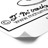 Sheep Write Veggie Cook Book Poster (Hoek)