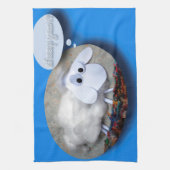 Sheep Year? Chinese New Year 2015 Theedoek (Verticaal)