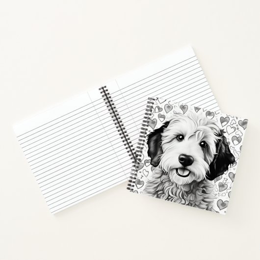 Sheepadoodle Carnet de chiot (Intérieur)