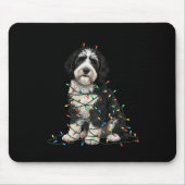 Sheepadoodle Christmas I'm Fine Everything Is Fine Muismat (Voorkant)