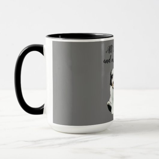 Sheepadoodle Coffee Mok (Links)
