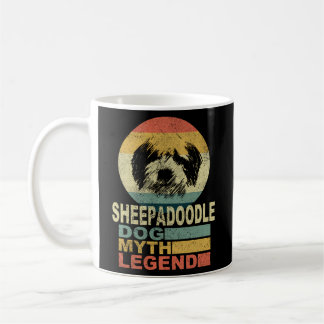 Sheepadoodle Hond Myth Legend Koffiemok