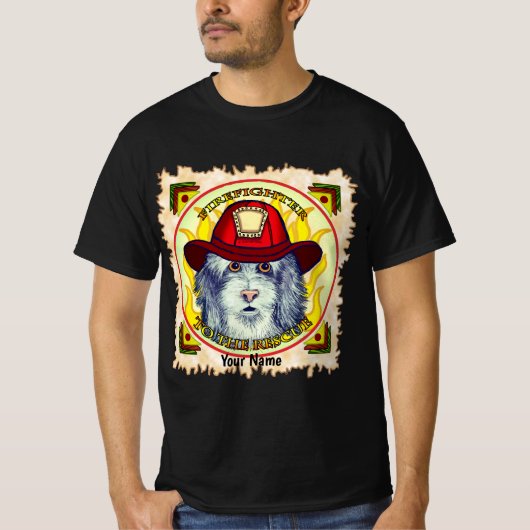 Sheepdog Firefighter T-shirt (Voorkant)