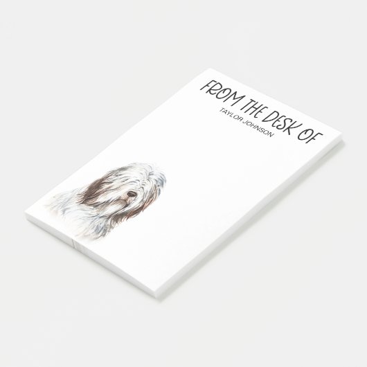 Sheepdog Lover Post-it Notes (Schuin)