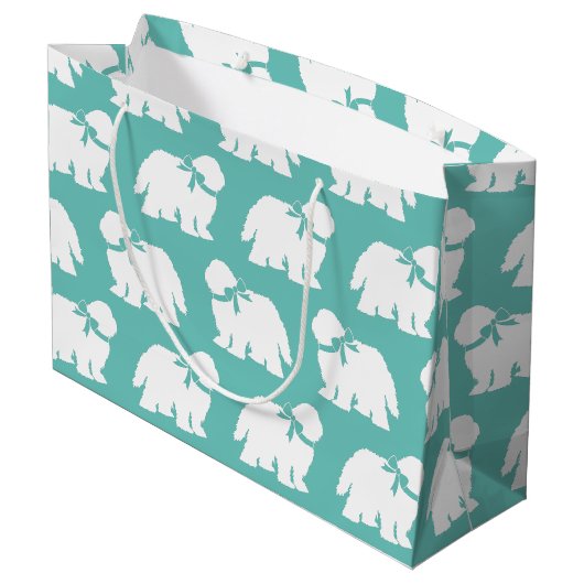 Sheepdog Puppy Old English Sheep Dog Groot Cadeauzakje (Achterkant Gekanteld)