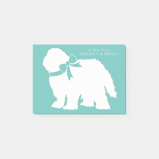 Sheepdog Puppy Old English Sheep Dog Post-it® Notes (Voorkant)