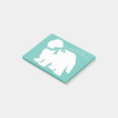 Sheepdog Puppy Old English Sheep Dog Post-it® Notes (Schuin)