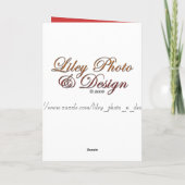 Sheepeh eet de Muffe Kaart van de Vakantie van de (Achterkant)