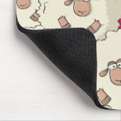 Sheeps Pattern Muismat (Hoek)