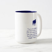 SheepsFaith, Mug de café à deux tons (Devant droit)
