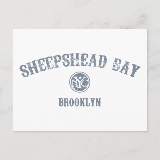 Sheepshead Bay Briefkaart (Voorkant)